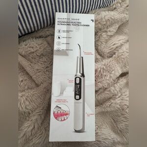 Sharper Image Ultrasonic Tooth Cleaner - Silver‎